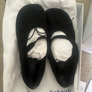 Proenza Schouler Glove Mary Jane Ballet Flats in Mesh in black size 36